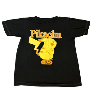 Pokemon Pikachu No. 025 Graphic Tee Black Licensed 2022 Men’s Size Small